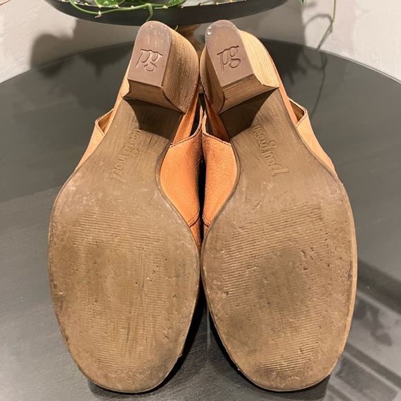 Paul Green Cayanne Peep Toe Leather Bootie Sandals - Picture 8 of 12